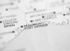 Photo of a map of Beaumont